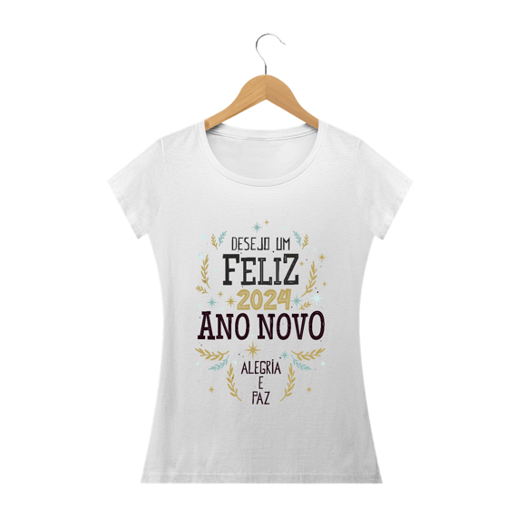 Baby Long Ano Novo 2024 Alegria e Paz