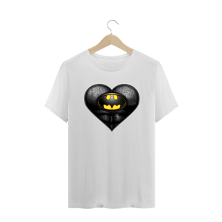 Nome do produto Camiseta Plus Size Coração de Herói Batman
