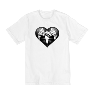 Nome do produto Camiseta Infantil (2 a 8) Coração de Herói Homem Aranha v2