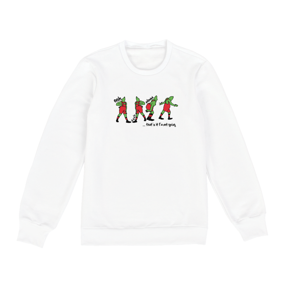 Moletom Unissex Grinch Thats It Im Not Going
