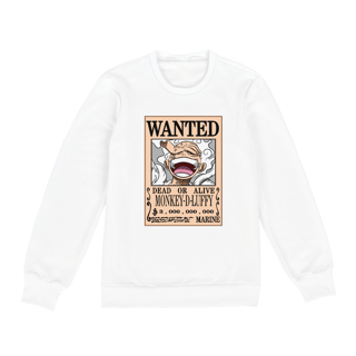 Nome do produto Moletom Unissex One Piece Procurado Luffy