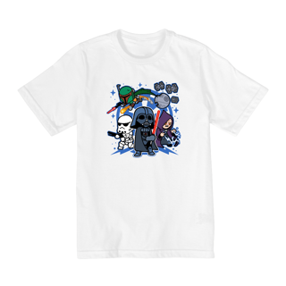 Nome do produto Camiseta Infantil (2 a 8) Darth Vader and Friends
