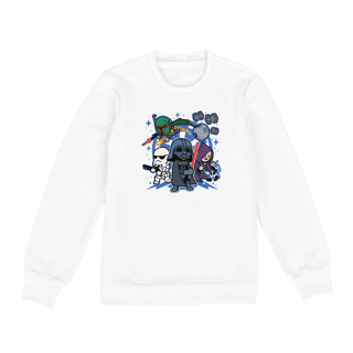 Nome do produto Moletom Unissex Darth Vader and Friends