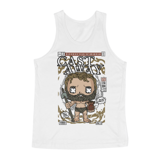 Nome do produto Regata Náufrago Cast Away Chuck Noland e Wilson