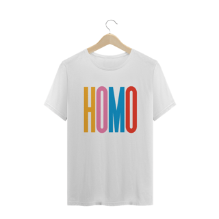 Nome do produto Camiseta Plus Size Homo Pride Homosexual LGBTQ