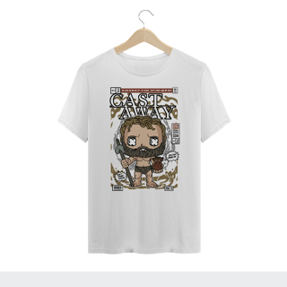 Nome do produto Camiseta Plus Size Náufrago Cast Away Chuck Noland e Wilson
