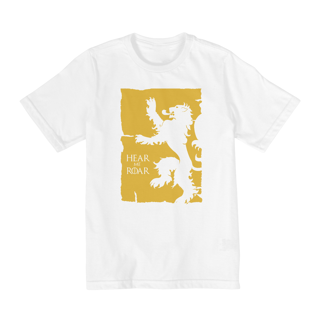 Nome do produto Camiseta Infantil (2 a 8) Game of Thrones Hear me Roar