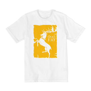 Nome do produto Camiseta Infantil (10 a 14) Game of Thrones Ours is The Fury
