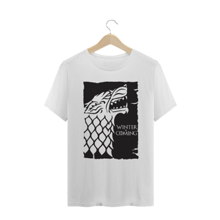 Nome do produto Camiseta Plus Size Game of Thrones Winter is Coming