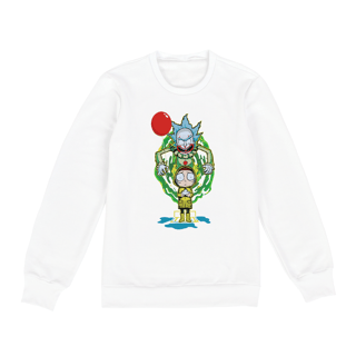 Nome do produto Moletom Unissex Rick and Morty Pennywise