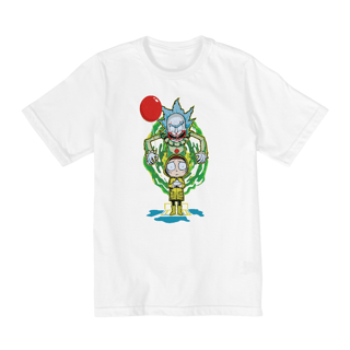 Nome do produto Camiseta Infantil (10 a 14) Rick and Morty Pennywise