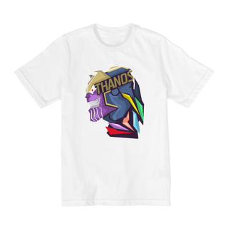 Nome do produto Camiseta Infantil (2 a 8) Thanos Face 3D