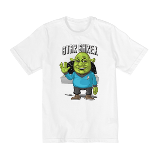Nome do produto Camiseta Infantil (2 a 8) Shrek Star Trek