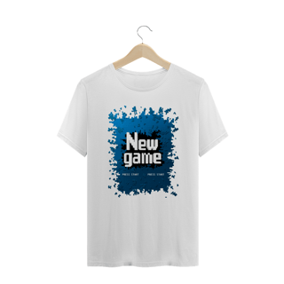 Nome do produto Camiseta Plus Size New Game Start