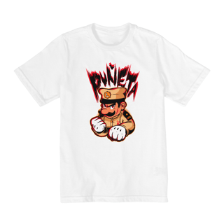 Nome do produto Camiseta Infantil (2 a 8) Mario Bros Punheta
