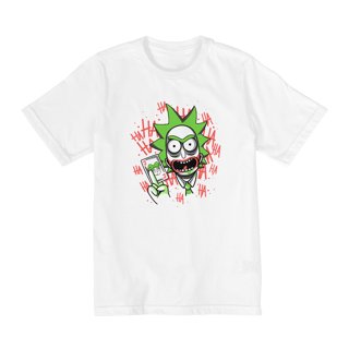 Nome do produto Camiseta Infantil (2 a 8) Rick and Morty The Joker