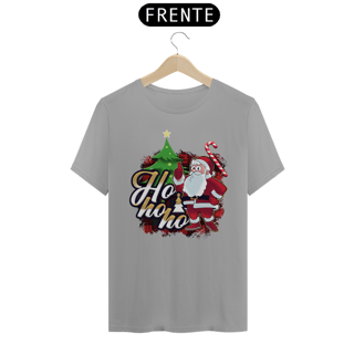 Nome do produto Camiseta Natal Papai Noel Ho Ho Ho