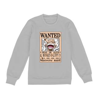 Nome do produto Moletom Unissex One Piece Procurado Luffy