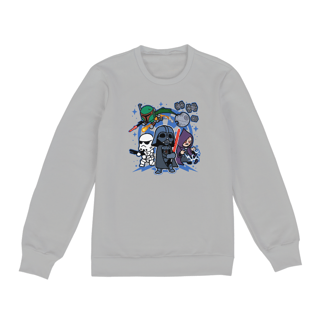 Nome do produto Moletom Unissex Darth Vader and Friends