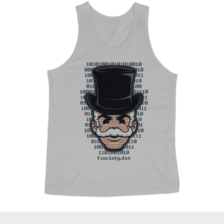 Nome do produto Regata Mr. Robot Máscara