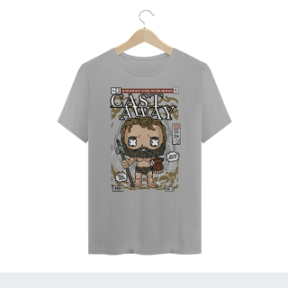 Nome do produto Camiseta Plus Size Náufrago Cast Away Chuck Noland e Wilson