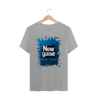 Nome do produto Camiseta Plus Size New Game Start