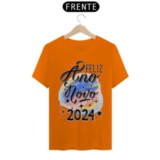 Nome do produto Camiseta Ano Novo Aquarela 2024
