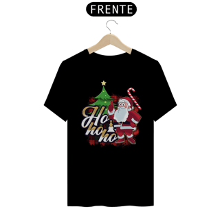 Nome do produto Camiseta Natal Papai Noel Ho Ho Ho