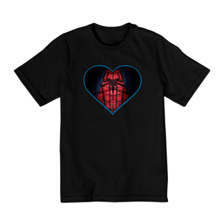Nome do produto Camiseta Infantil (2 a 8) Coração de Herói Homem Aranha v1