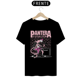 Camiseta Pantera Rosa Rockeira