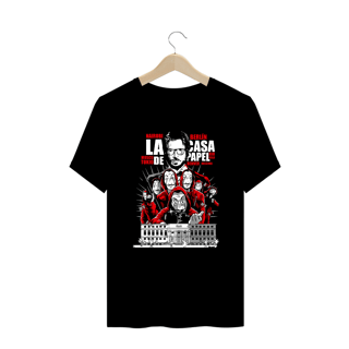 Nome do produto Camiseta Plus Size La Casa de Papel Bank