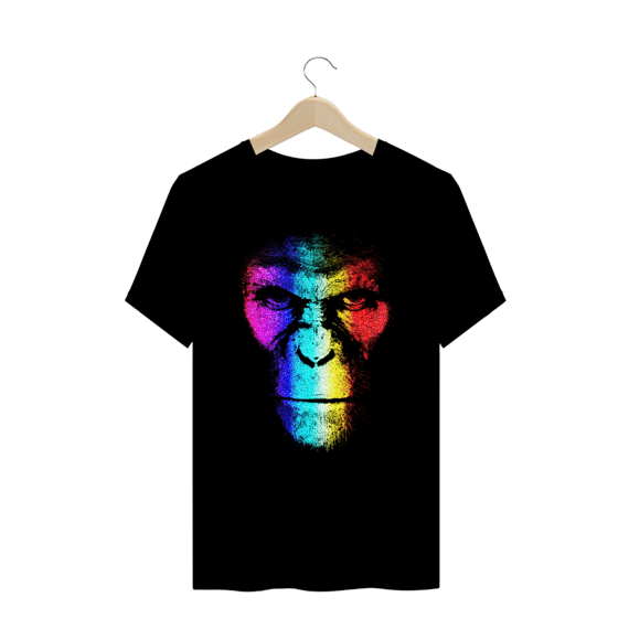 Camiseta Plus Size Planeta dos Macacos Cesar
