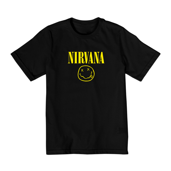 Camiseta Infantil (2 a 8) Nirvana Smile