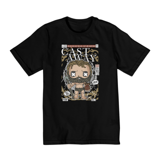 Nome do produto Camiseta Infantil (2 a 8) Náufrago Cast Away Chuck Noland e Wilson