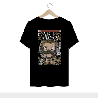 Camiseta Plus Size Náufrago Cast Away Chuck Noland e Wilson