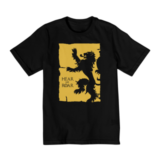 Camiseta Infantil (10 a 14) Game of Thrones Hear me Roar