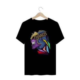 Camiseta Plus Size Thanos Face 3D