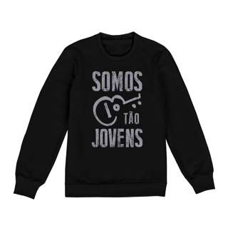 Nome do produto Moletom Unissex Somos Tão Jovens Legião Urbana v02