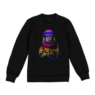 Moletom Unissex Leão Astronauta