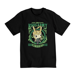 Camiseta Infantil (2 a 8) Loki Avengers Funko