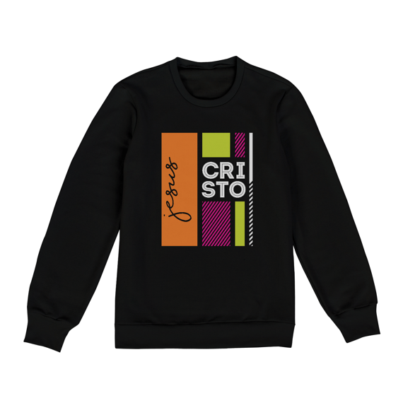 Moletom Unissex Jesus Cristo Moderno