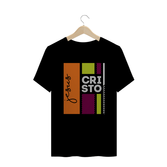 Camiseta Plus Size Jesus Cristo Moderno