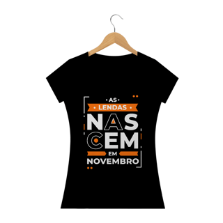 Baby Long Lendas Nascem em Novembro Modernas