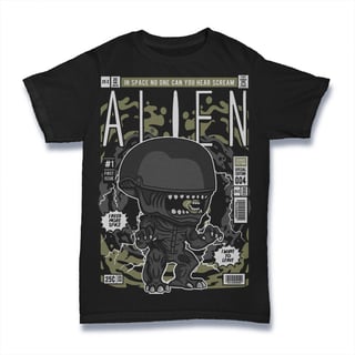 Nome do produto Camiseta Alien Filme
