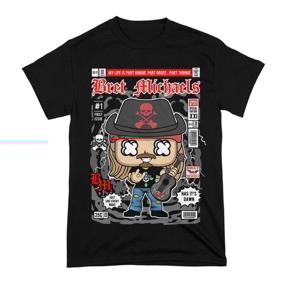 Camiseta Bret Michaels Poison
