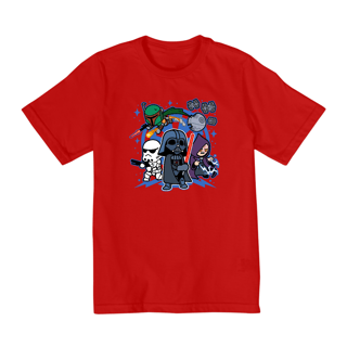 Nome do produto Camiseta Infantil (2 a 8) Darth Vader and Friends