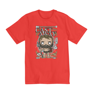 Nome do produto Camiseta Infantil (2 a 8) Náufrago Cast Away Chuck Noland e Wilson