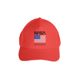 Nome do produto Boné Americano Nasa Bandeira EUA Black
