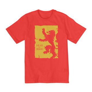 Nome do produto Camiseta Infantil (2 a 8) Game of Thrones Hear me Roar
