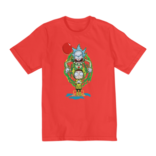 Nome do produto Camiseta Infantil (10 a 14) Rick and Morty Pennywise